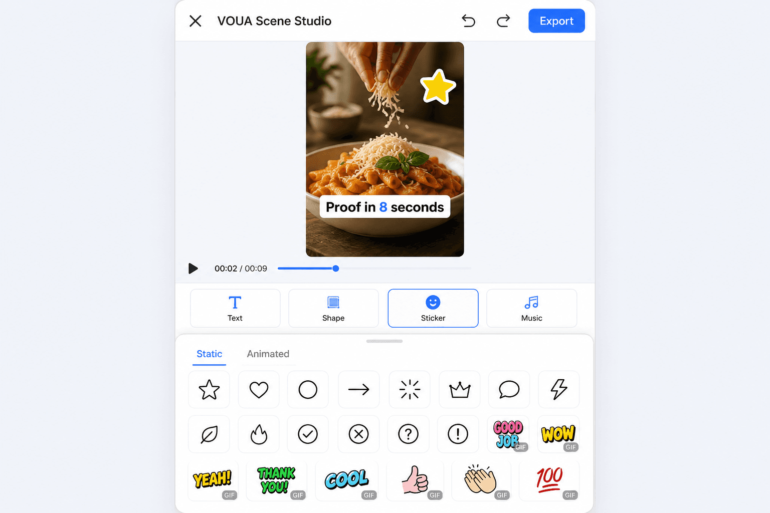 Voice preset and prompt detail controls
